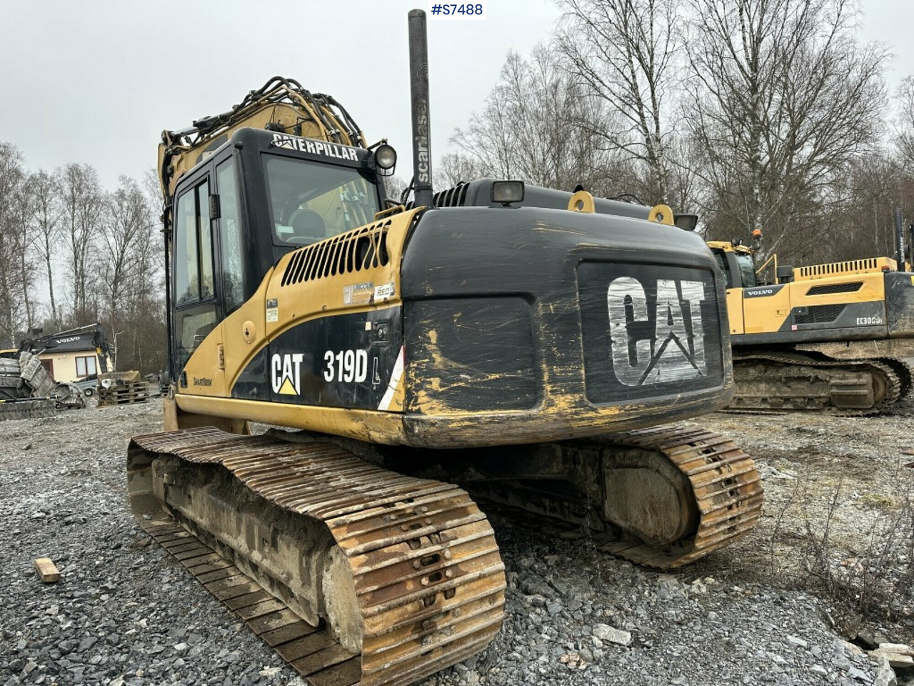 Excavator CAT 319D with rotor, digging system and gear - Гусеничний екскаватор: фото 3 Excavator CAT 319D with rotor, digging system and gear - Гусеничний екскаватор: фото 3