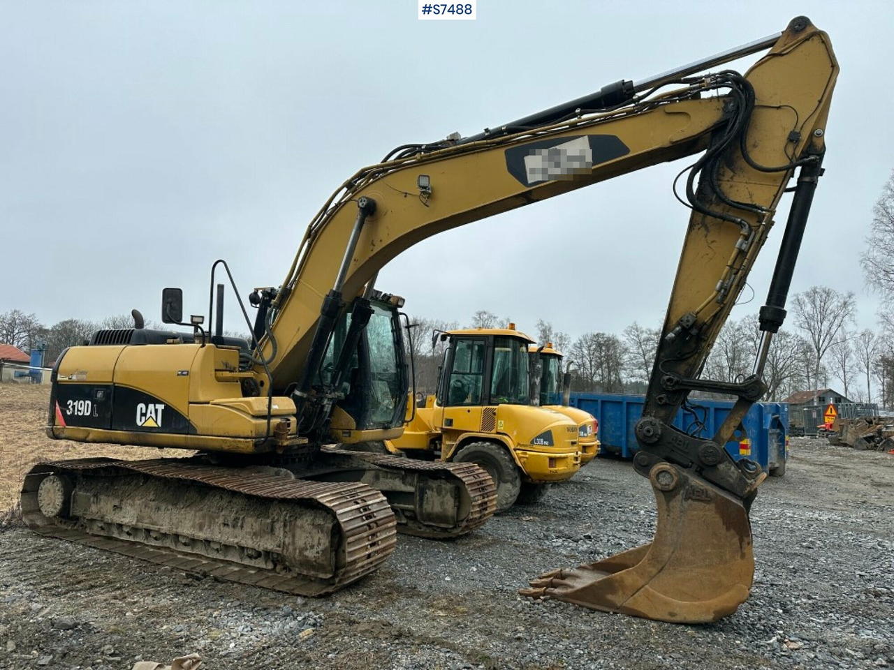 Excavator CAT 319D with rotor, digging system and gear - Гусеничний екскаватор: фото 2 Excavator CAT 319D with rotor, digging system and gear - Гусеничний екскаватор: фото 2