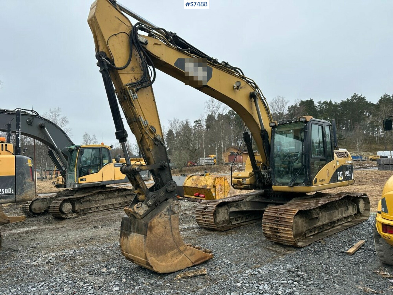 Excavator CAT 319D with rotor, digging system and gear - Гусеничний екскаватор: фото 1 Excavator CAT 319D with rotor, digging system and gear - Гусеничний екскаватор: фото 1