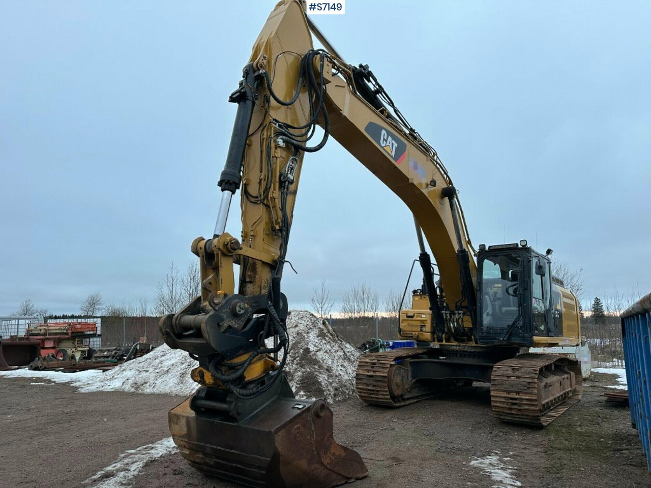 Excavator Cat 336F LXE with rotor - Екскаватор: фото 2 Excavator Cat 336F LXE with rotor - Екскаватор: фото 2