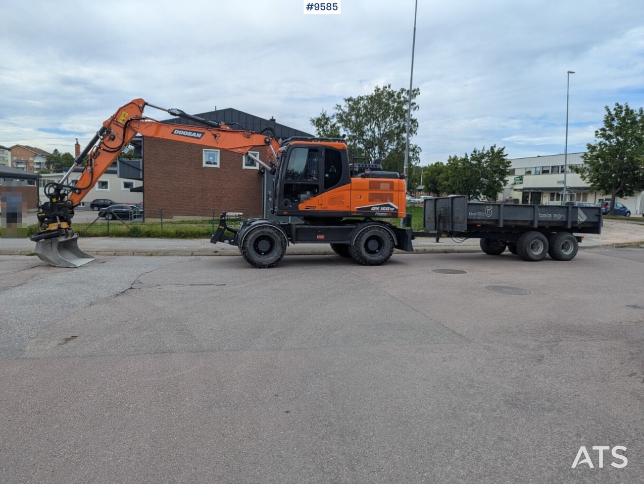Excavator Doosan DX160W-7 with tipper (SEE VIDEO) - Колісний екскаватор: фото 3 Excavator Doosan DX160W-7 with tipper (SEE VIDEO) - Колісний екскаватор: фото 3