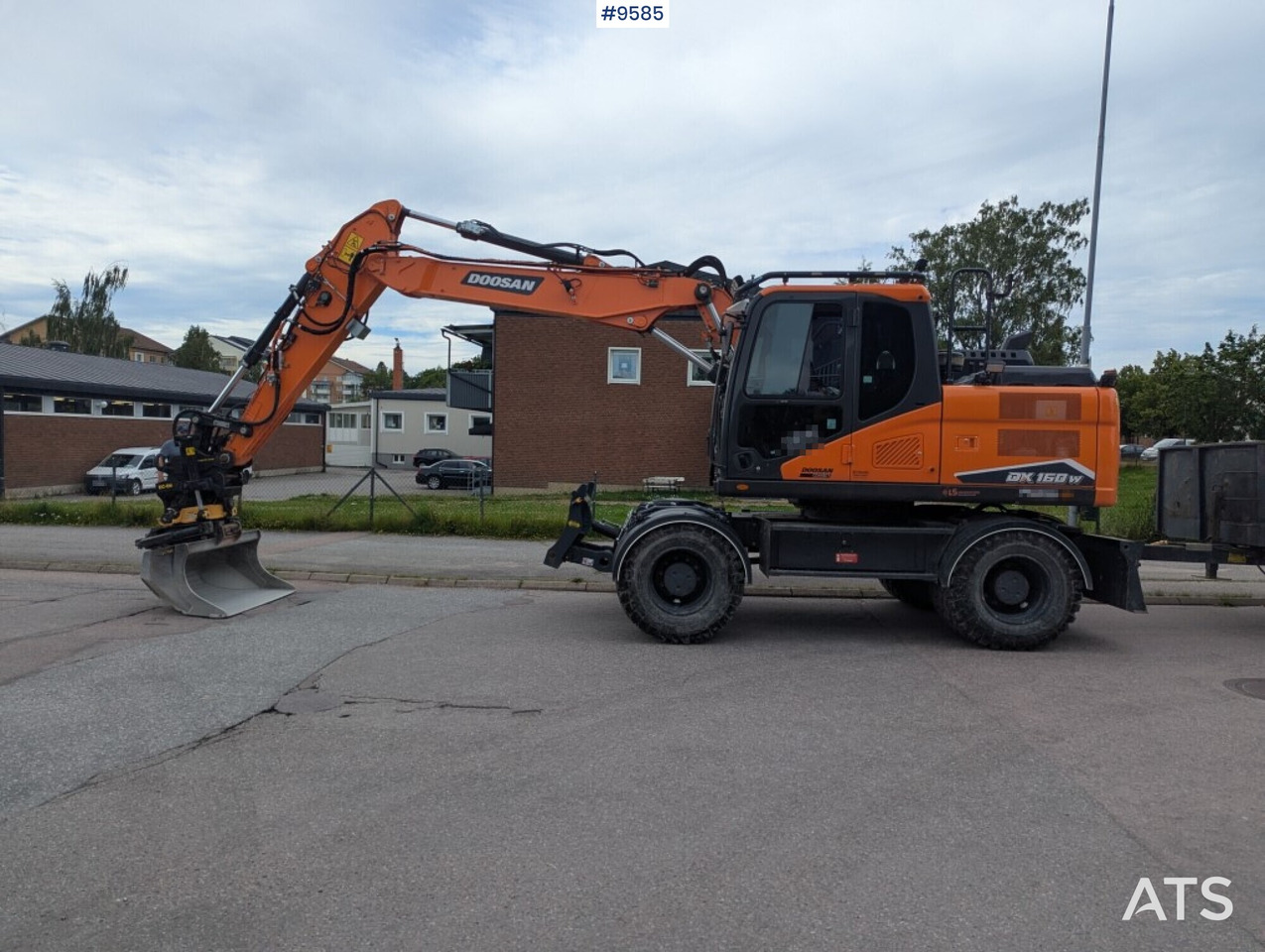 Excavator Doosan DX160W-7 with tipper (SEE VIDEO) - Колісний екскаватор: фото 2 Excavator Doosan DX160W-7 with tipper (SEE VIDEO) - Колісний екскаватор: фото 2