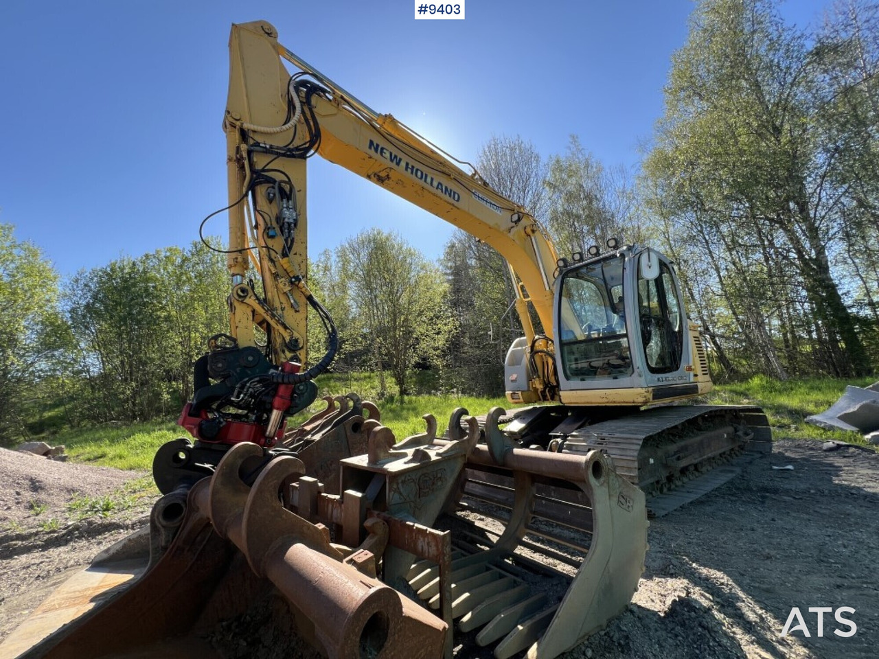 Гусеничний екскаватор Excavator - New Holland E135 - Kobelco (SEE VIDEO): фото 1