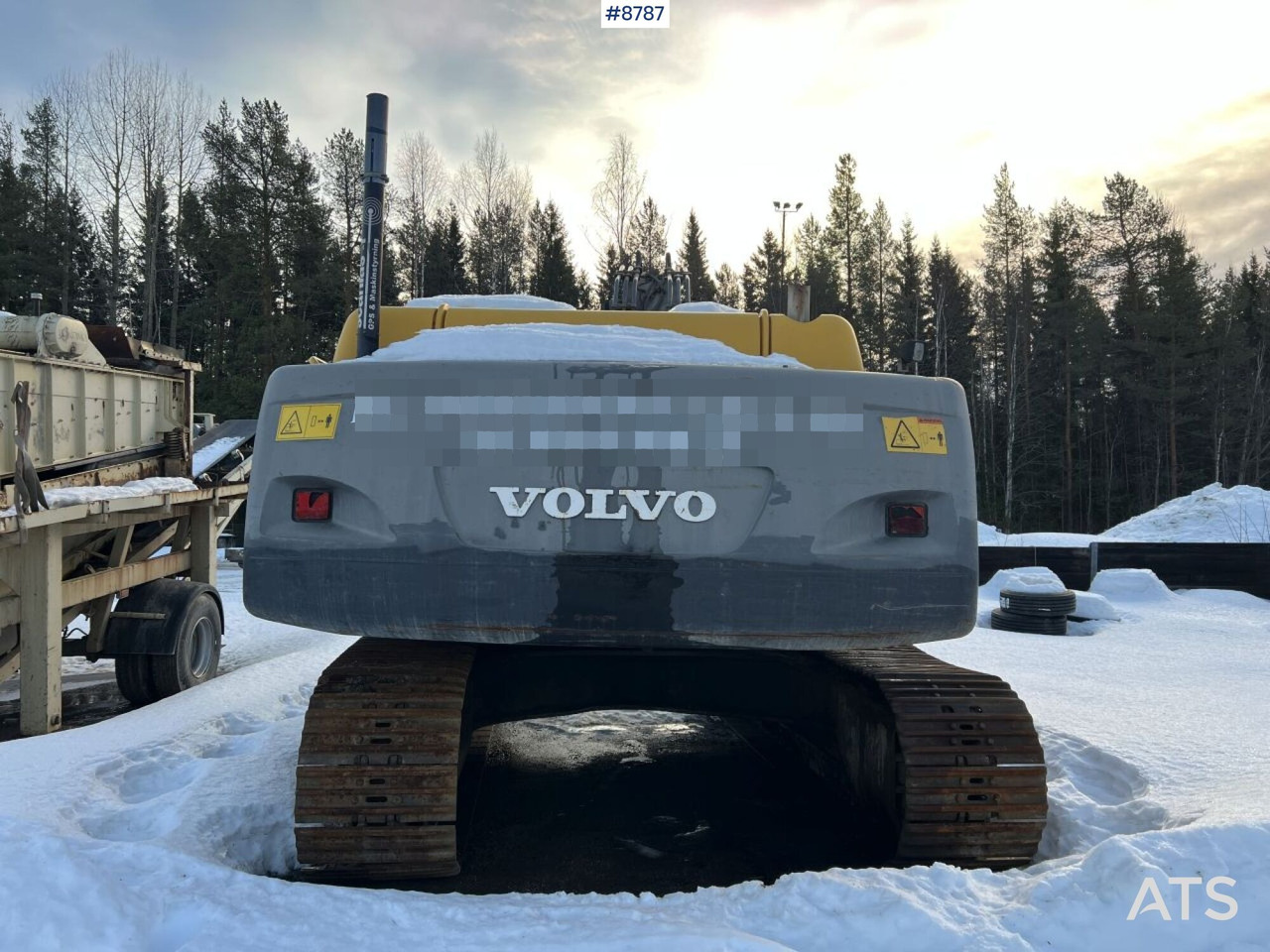 Гусеничний екскаватор Excavator Volvo EC460 BLC: фото 9