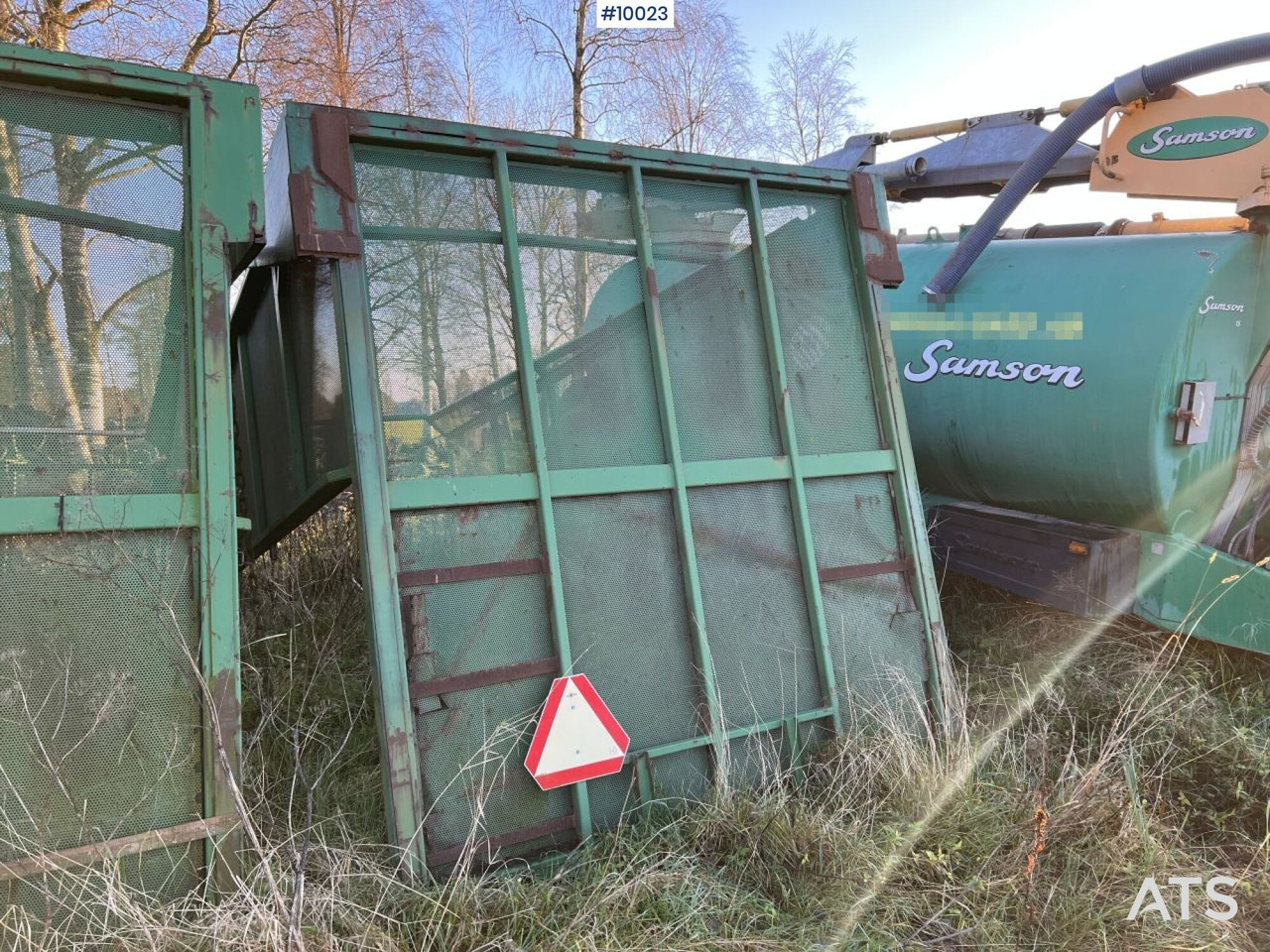 Green waste cassette for KMA tipper trailer - Кузов платформа: фото 2 Green waste cassette for KMA tipper trailer - Кузов платформа: фото 2