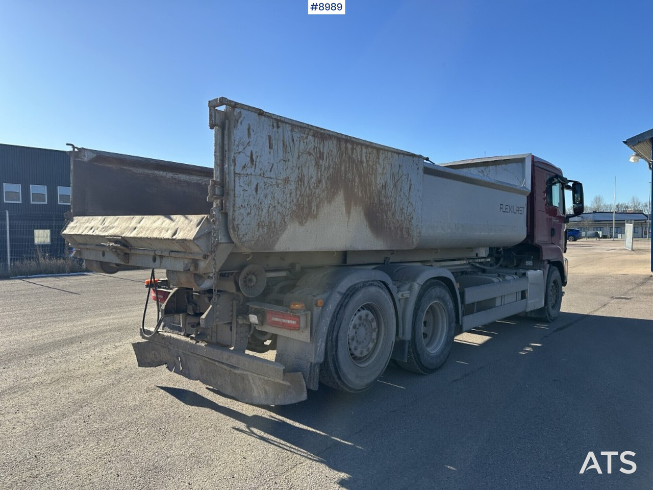 Hook lift MAN TGS 28.430 X2-4 BL with bed - SEE VIDEO - Гаковий мультиліфт вантажівка: фото 2 Hook lift MAN TGS 28.430 X2-4 BL with bed - SEE VIDEO - Гаковий мультиліфт вантажівка: фото 2