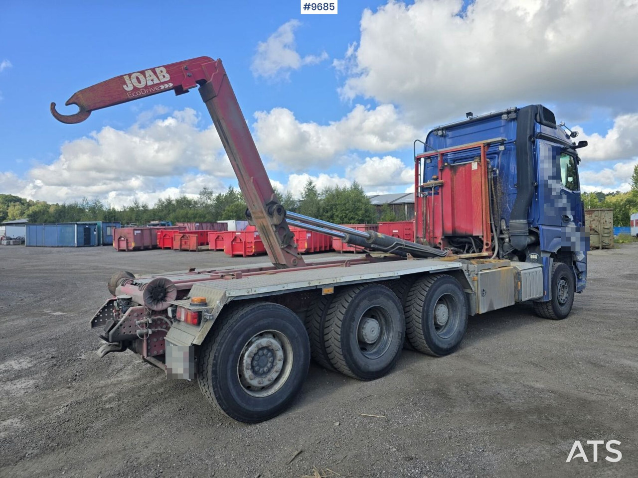 Hooklift Truck Mercedes Arocs 24 T 8x4 - Гаковий мультиліфт вантажівка: фото 4 Hooklift Truck Mercedes Arocs 24 T 8x4 - Гаковий мультиліфт вантажівка: фото 4