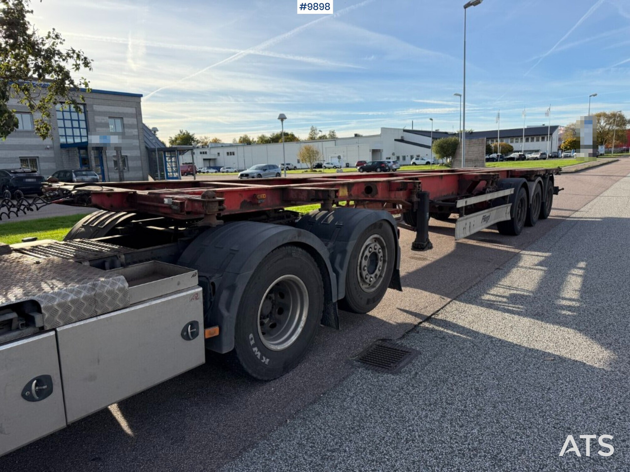 Container chassis Fliegl SDS 400 - Інша техніка: фото 1 Container chassis Fliegl SDS 400 - Інша техніка: фото 1
