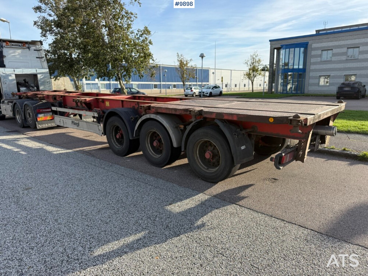 Container chassis Fliegl SDS 400 - Інша техніка: фото 2 Container chassis Fliegl SDS 400 - Інша техніка: фото 2