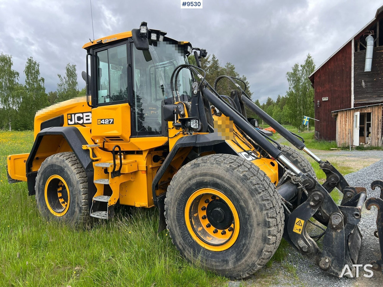 Колісний навантажувач JCB 427 HT Wheel loader with gears: фото 7