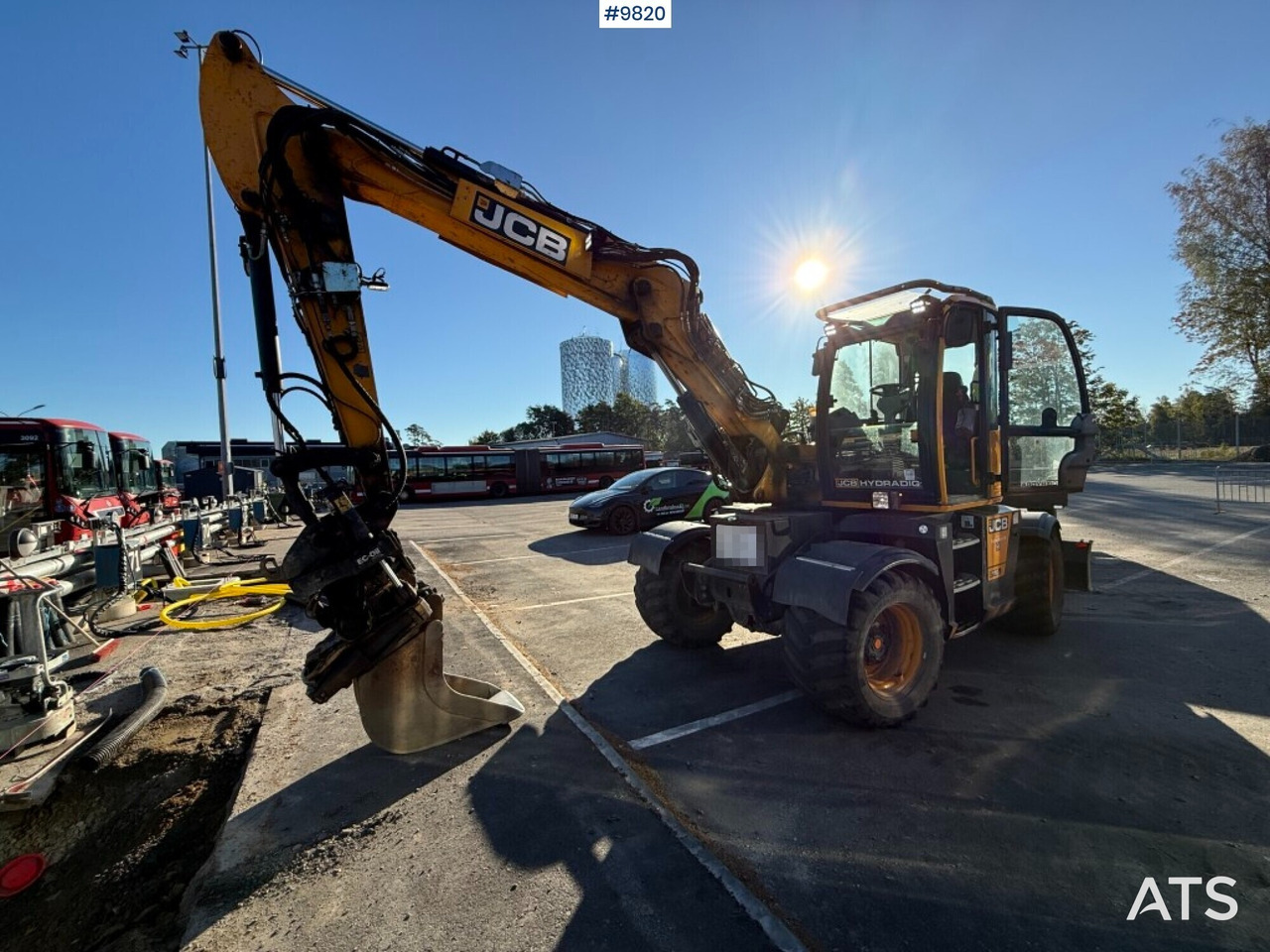 JCB Hydradig 110w wheel excavator with tiltrotator and attachments - Колісний екскаватор: фото 2 JCB Hydradig 110w wheel excavator with tiltrotator and attachments - Колісний екскаватор: фото 2