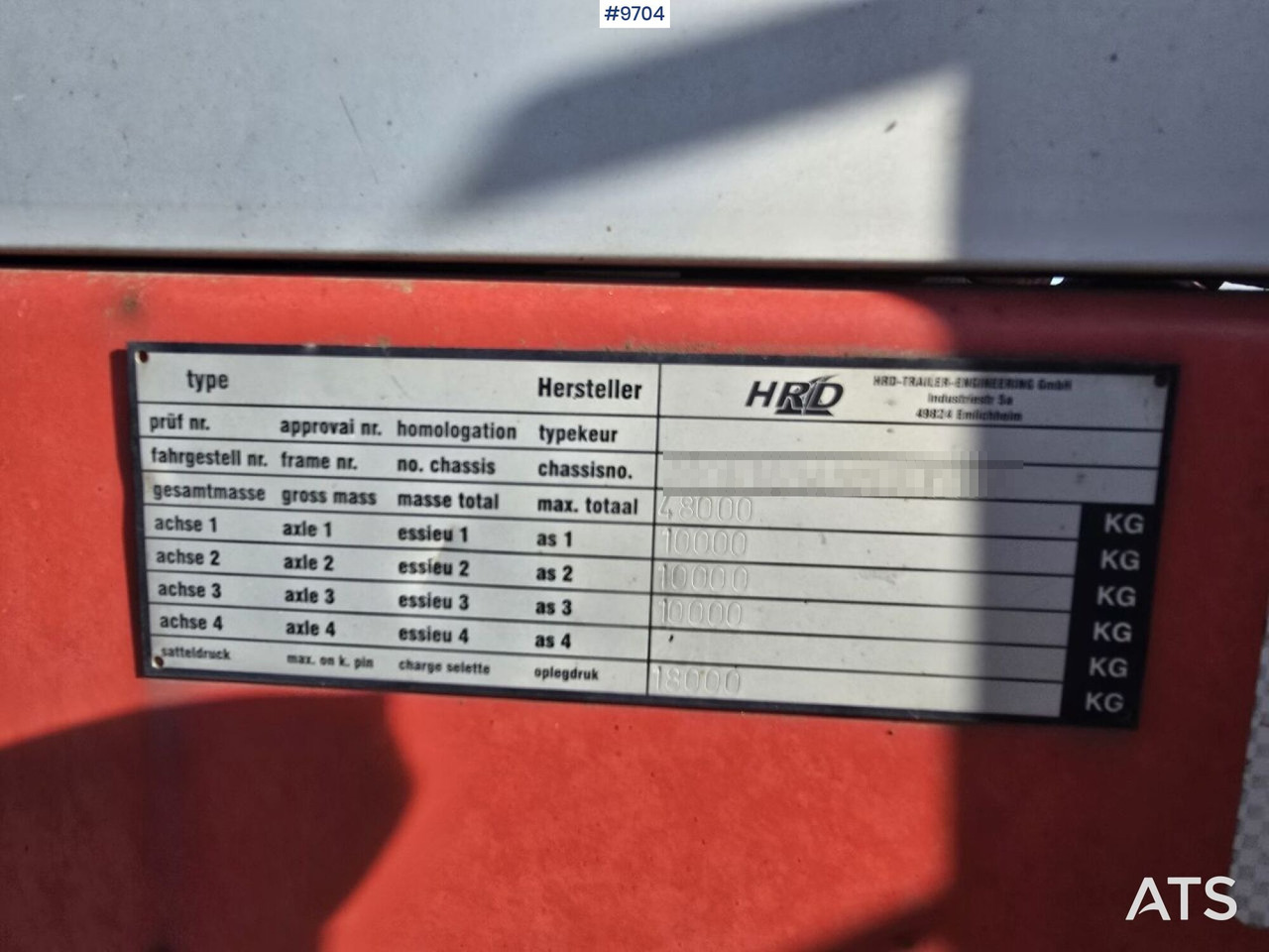 Jumbotrailer HRD NTG в лізинг Jumbotrailer HRD NTG: фото 14