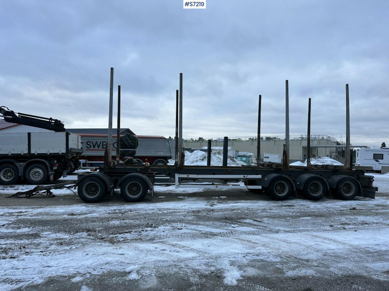 Logging trailer 5-axles, Parator SV 18-24 - Причіп лісовоз: фото 2 Logging trailer 5-axles, Parator SV 18-24 - Причіп лісовоз: фото 2