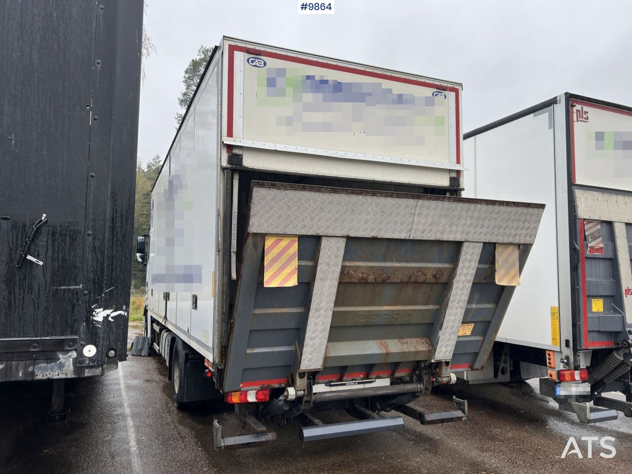 MERCEDES-BENZ ACTROS 963-0-A Box truck with tail lift - Вантажівка з закритим кузовом: фото 4 MERCEDES-BENZ ACTROS 963-0-A Box truck with tail lift - Вантажівка з закритим кузовом: фото 4