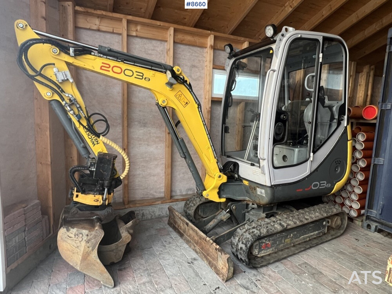 Mini excavator - Wacker Neuson 2003RD - Екскаватор: фото 1 Mini excavator - Wacker Neuson 2003RD - Екскаватор: фото 1