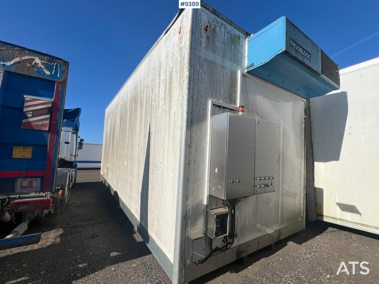 Refrigerated trailer box - Lagab - 6ton - Кузов - рефрижератор: фото 1 Refrigerated trailer box - Lagab - 6ton - Кузов - рефрижератор: фото 1
