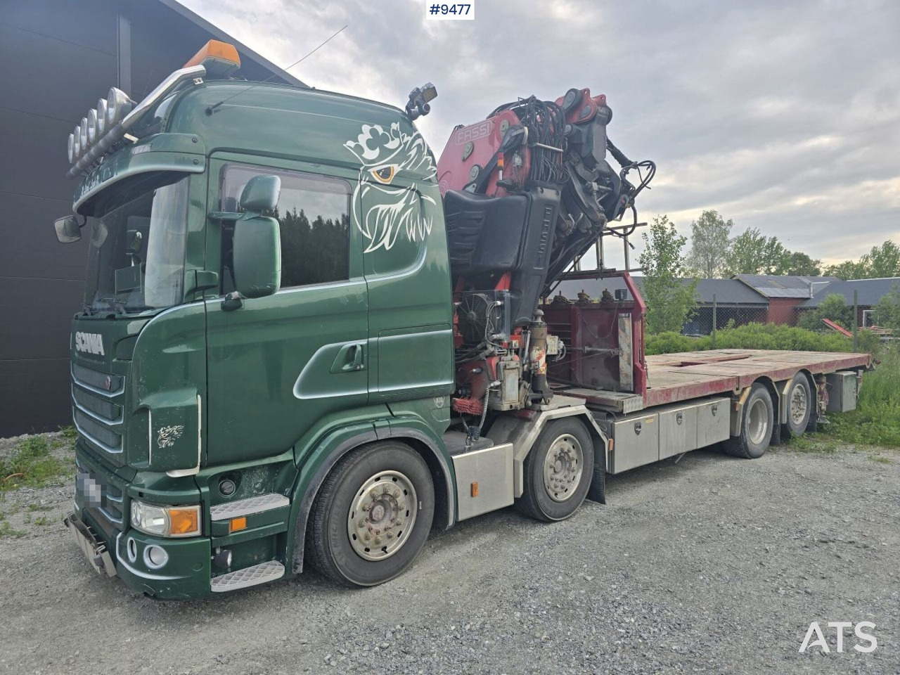 Scania Crane Truck Fassi F950XP and Trailer - Вантажівка з маніпулятором: фото 1 Scania Crane Truck Fassi F950XP and Trailer - Вантажівка з маніпулятором: фото 1