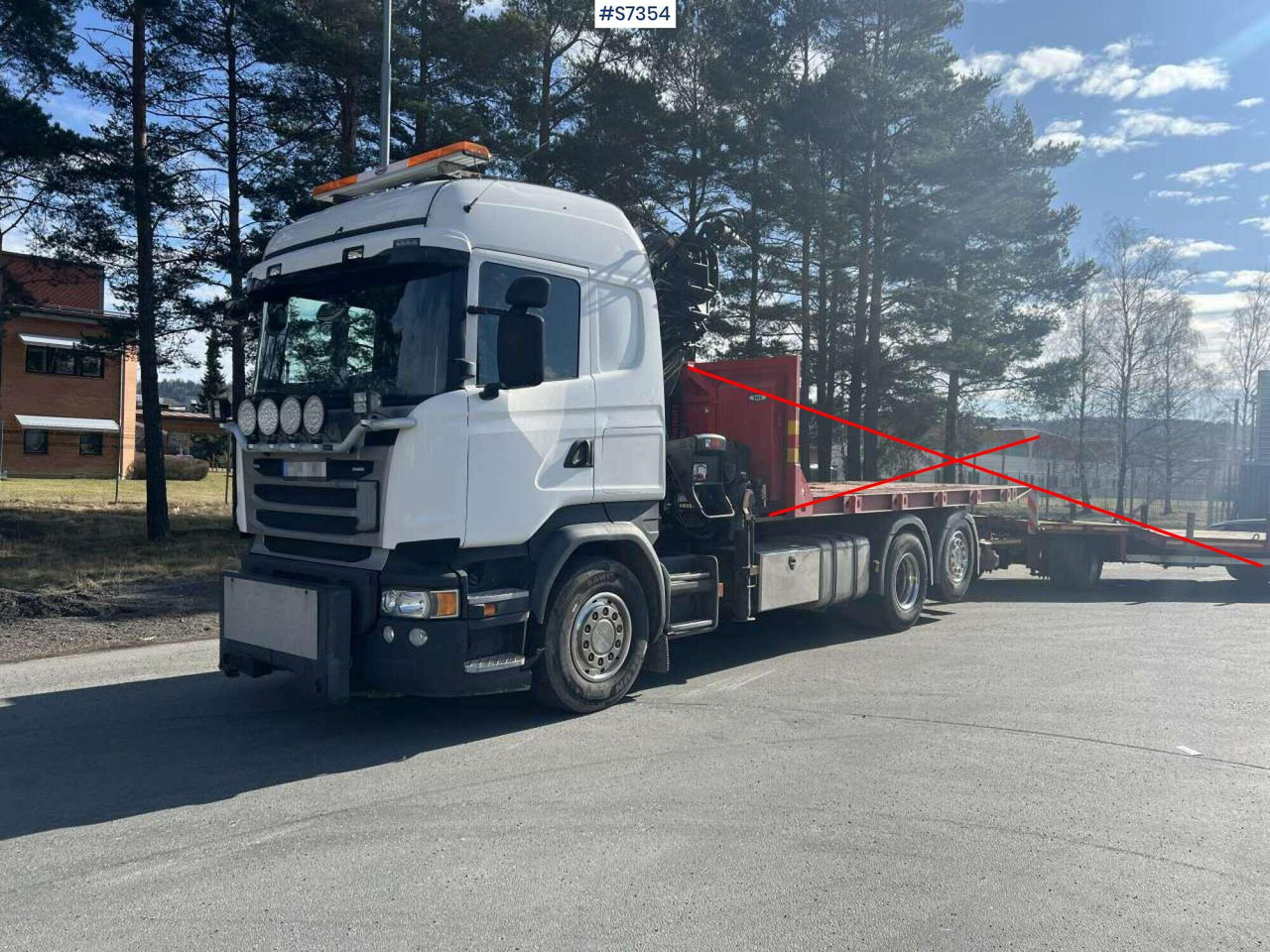 Scania R410 LB 6x2 Crane truck with Hiab crane and multilift axle - Гаковий мультиліфт вантажівка, Вантажівка з маніпулятором: фото 1 Scania R410 LB 6x2 Crane truck with Hiab crane and multilift axle - Гаковий мультиліфт вантажівка, Вантажівка з маніпулятором: фото 1