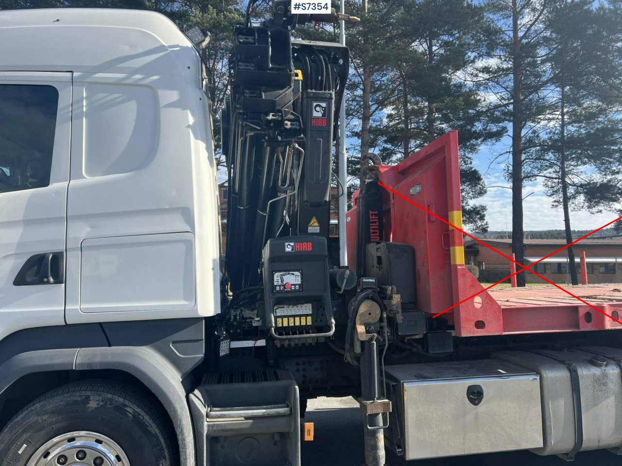 Scania R410 LB 6x2 Crane truck with Hiab crane and multilift axle - Гаковий мультиліфт вантажівка, Вантажівка з маніпулятором: фото 2 Scania R410 LB 6x2 Crane truck with Hiab crane and multilift axle - Гаковий мультиліфт вантажівка, Вантажівка з маніпулятором: фото 2