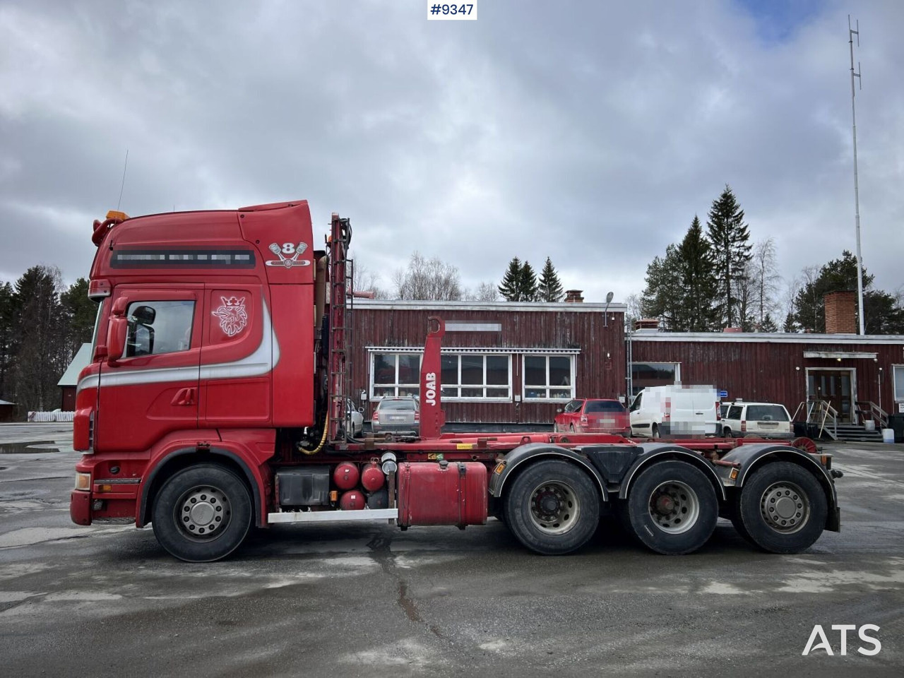 Scania R500 Tridem Hooklift (VIDEO) - Гаковий мультиліфт вантажівка: фото 3 Scania R500 Tridem Hooklift (VIDEO) - Гаковий мультиліфт вантажівка: фото 3