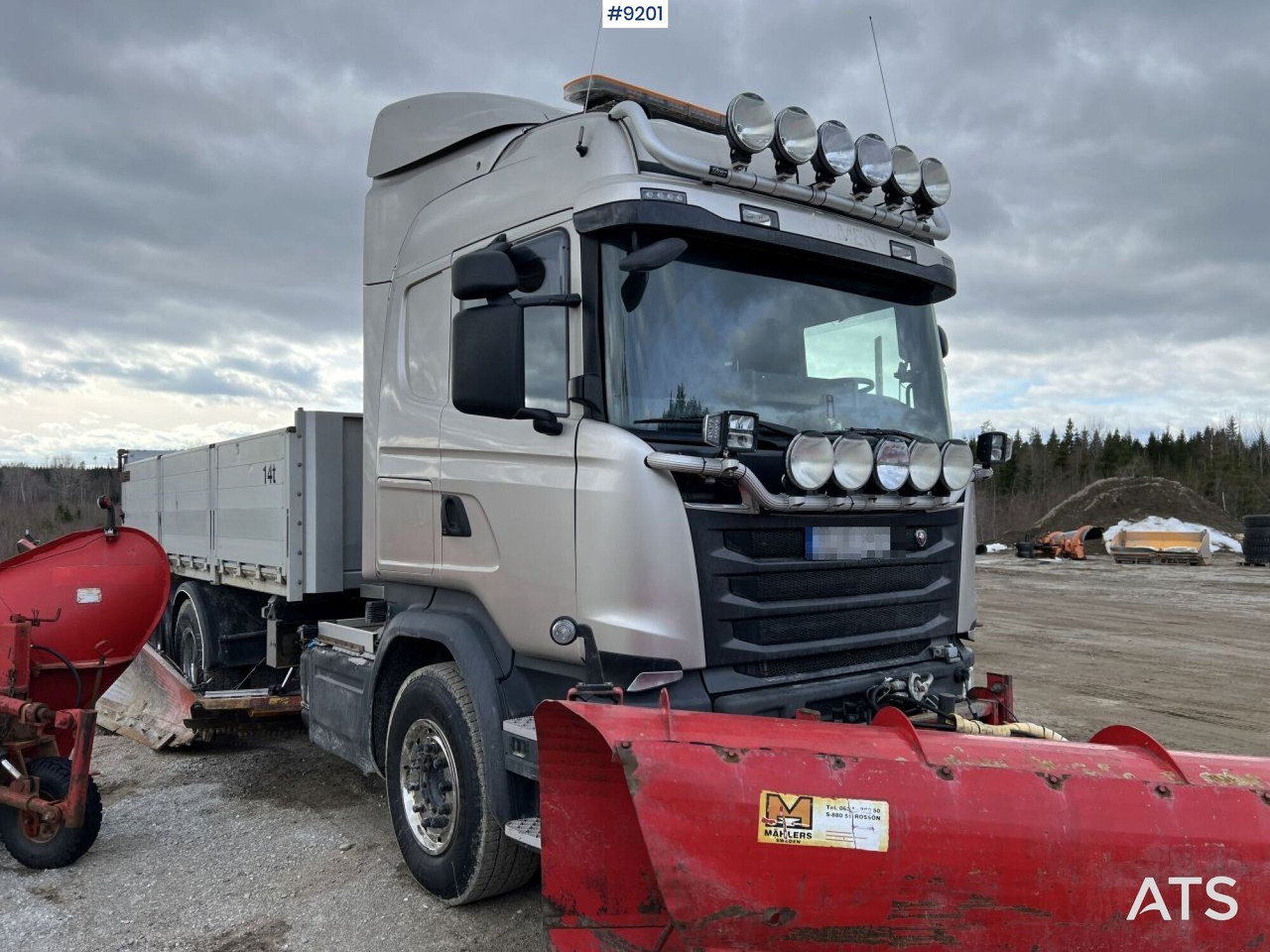 Scania R520 Tipper truck with plow equipment and underbite - Самоскид вантажівка: фото 2 Scania R520 Tipper truck with plow equipment and underbite - Самоскид вантажівка: фото 2
