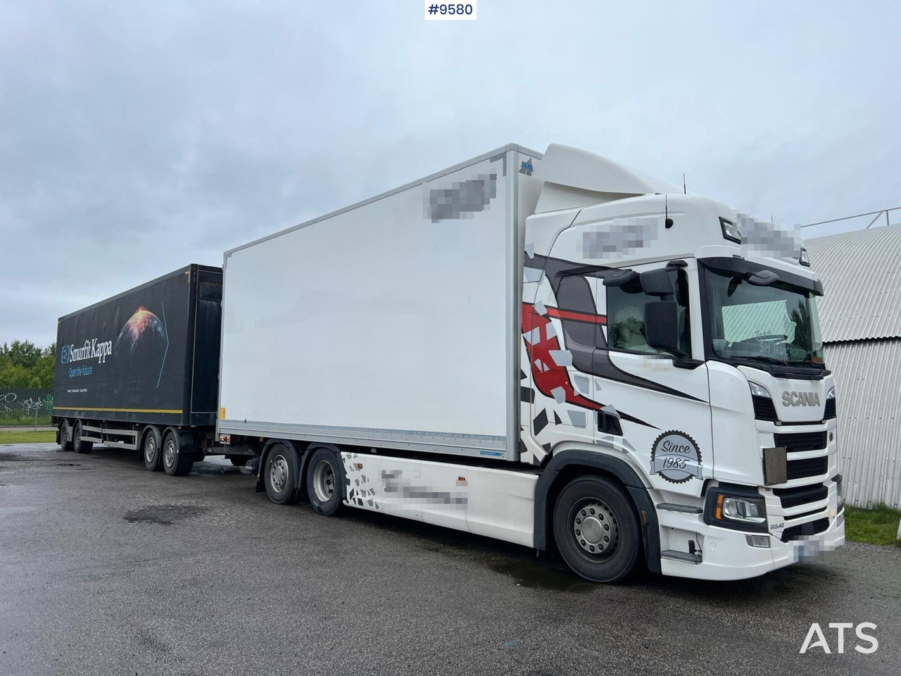 Scania R540 Box truck with trailer - Вантажівка з закритим кузовом: фото 2 Scania R540 Box truck with trailer - Вантажівка з закритим кузовом: фото 2