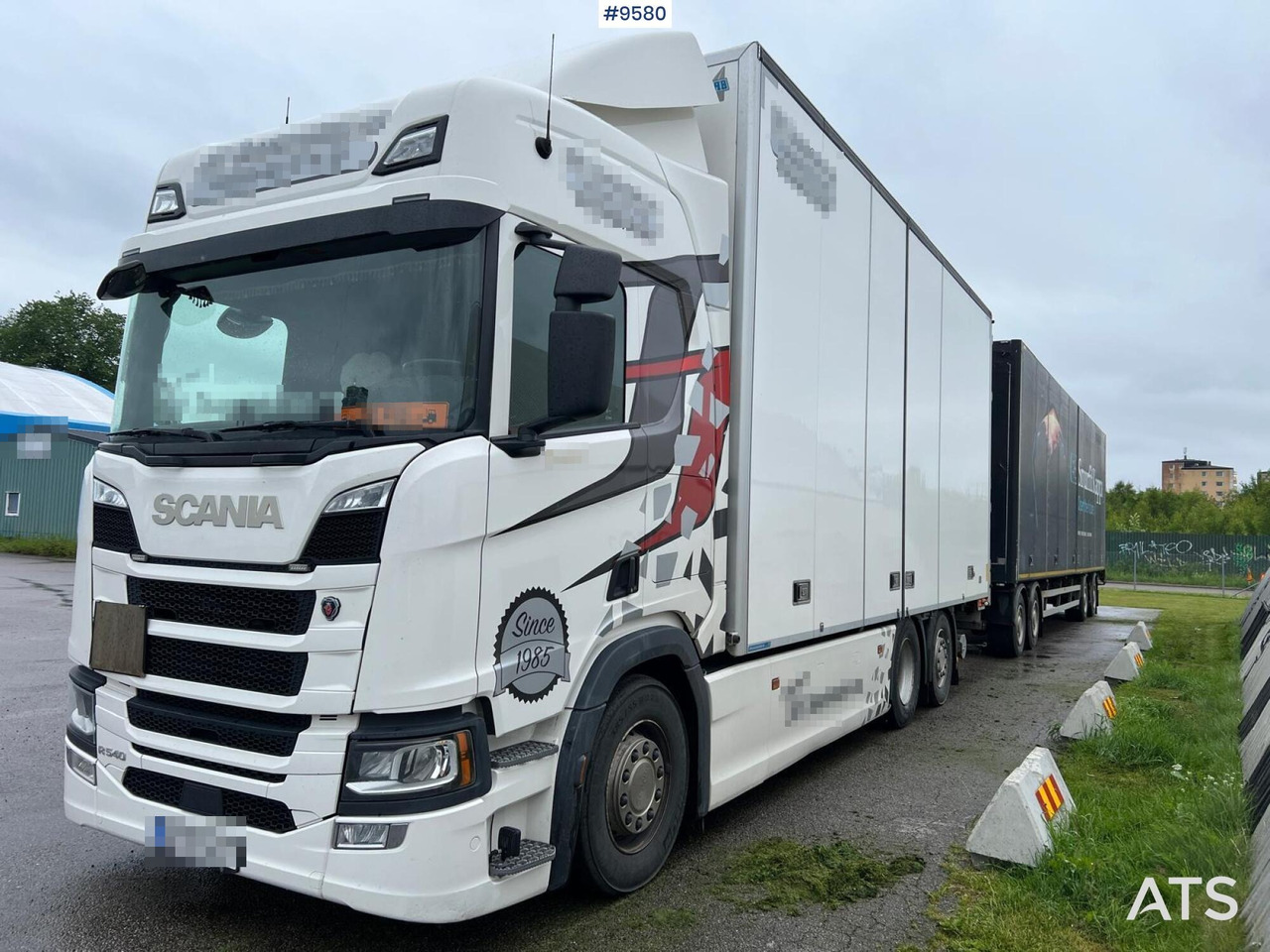 Scania R540 Box truck with trailer - Вантажівка з закритим кузовом: фото 1 Scania R540 Box truck with trailer - Вантажівка з закритим кузовом: фото 1
