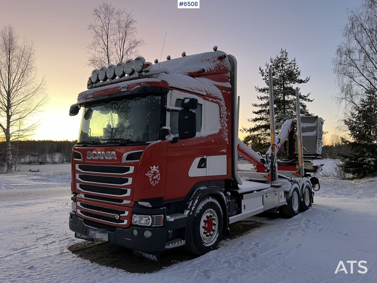 Scania R560 Timber Truck with crane - Лісовоз: фото 2 Scania R560 Timber Truck with crane - Лісовоз: фото 2