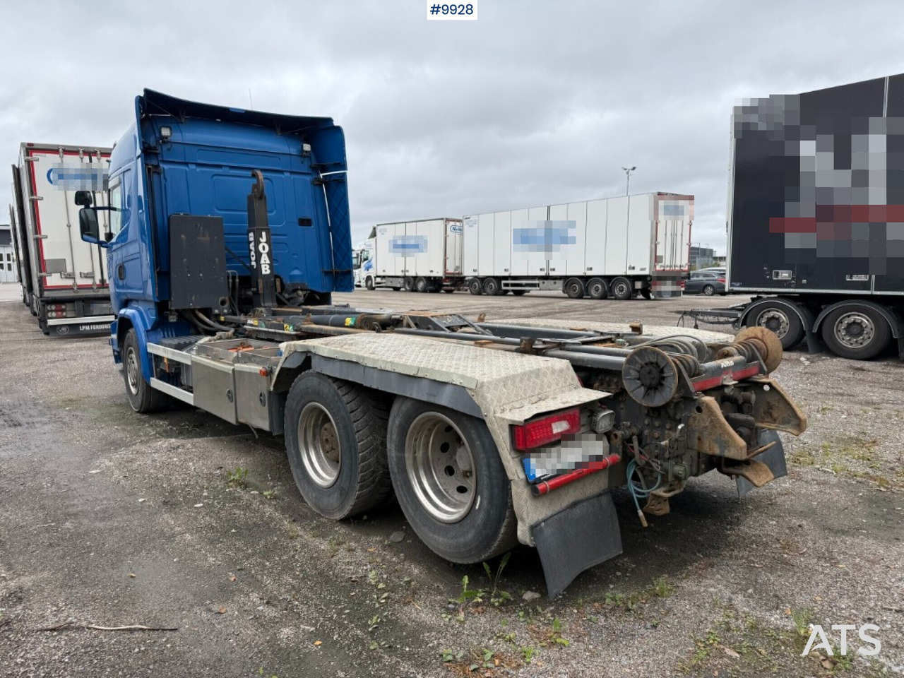 Scania R580 Hook truck - Гаковий мультиліфт вантажівка: фото 4 Scania R580 Hook truck - Гаковий мультиліфт вантажівка: фото 4