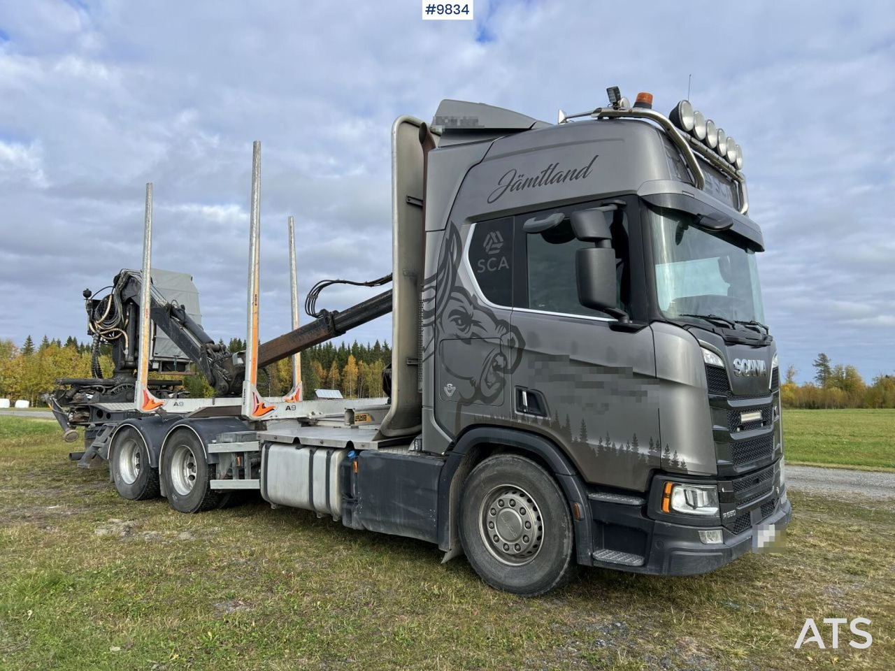 Scania R650 Timber truck with Kesla crane - Лісовоз, Вантажівка з маніпулятором: фото 5 Scania R650 Timber truck with Kesla crane - Лісовоз, Вантажівка з маніпулятором: фото 5
