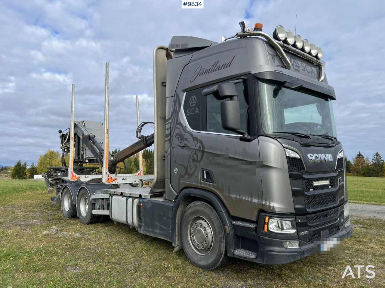 Scania R650 Timber truck with Kesla crane - Лісовоз, Вантажівка з маніпулятором: фото 4 Scania R650 Timber truck with Kesla crane - Лісовоз, Вантажівка з маніпулятором: фото 4
