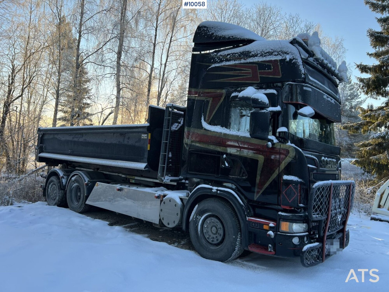 Scania R730 Hooklift truck with double flatbed - Гаковий мультиліфт вантажівка: фото 3 Scania R730 Hooklift truck with double flatbed - Гаковий мультиліфт вантажівка: фото 3