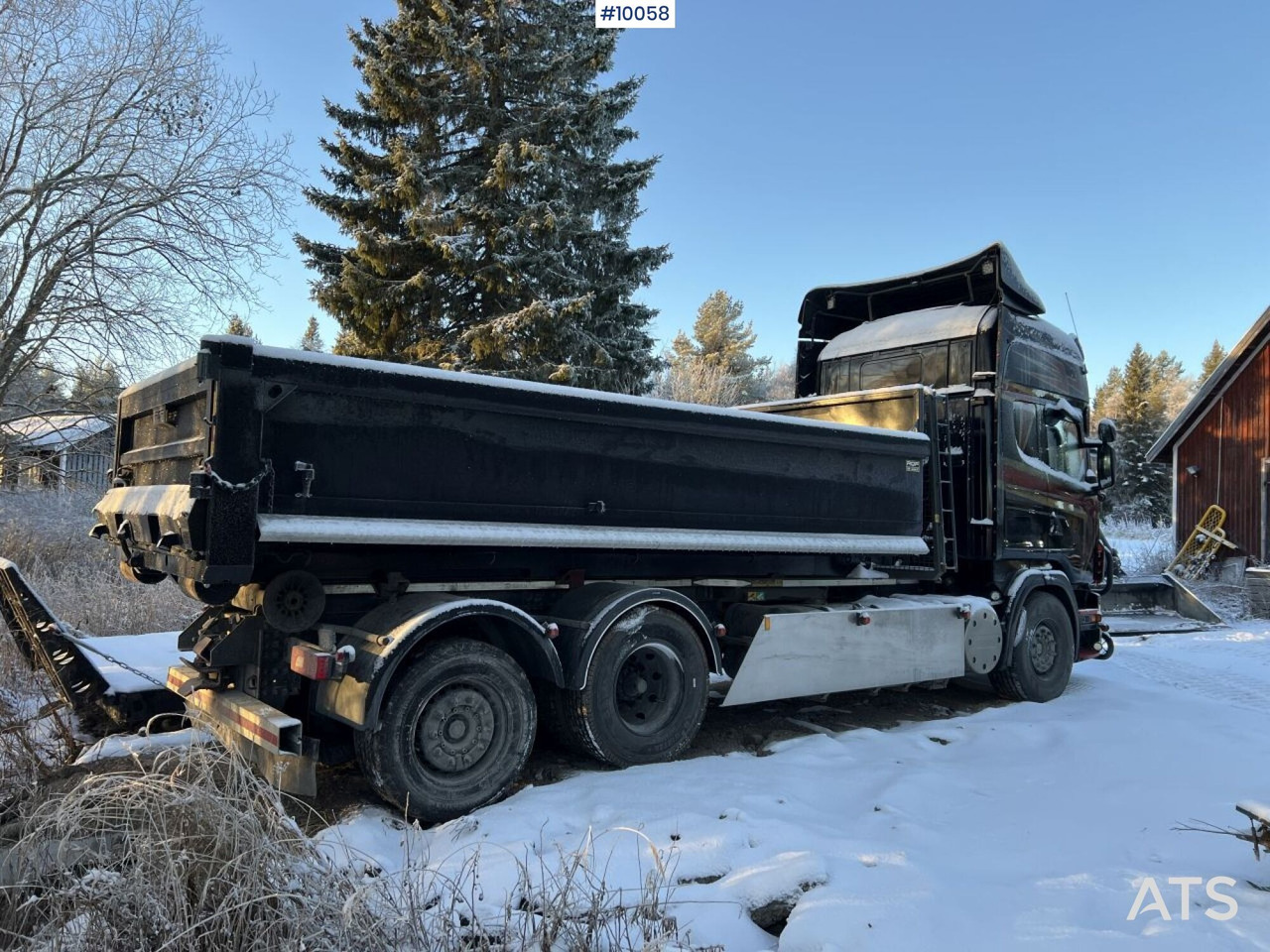 Scania R730 Hooklift truck with double flatbed - Гаковий мультиліфт вантажівка: фото 4 Scania R730 Hooklift truck with double flatbed - Гаковий мультиліфт вантажівка: фото 4