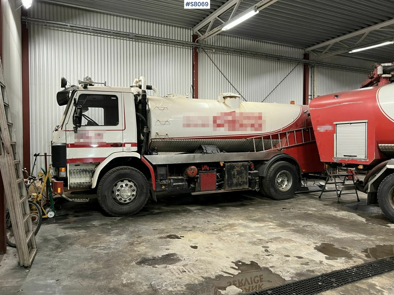Suction/Combi truck, Scania P92H 4x2, Rep-object - Асенізатори: фото 2 Suction/Combi truck, Scania P92H 4x2, Rep-object - Асенізатори: фото 2