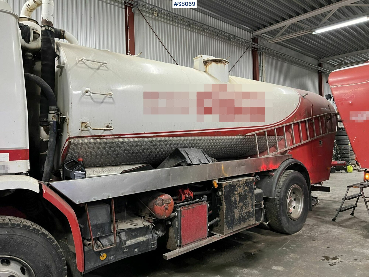 Suction/Combi truck, Scania P92H 4x2, Rep-object - Асенізатори: фото 4 Suction/Combi truck, Scania P92H 4x2, Rep-object - Асенізатори: фото 4
