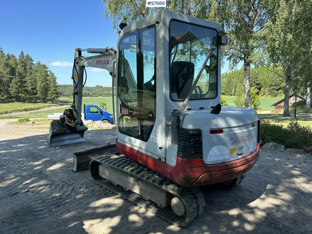 Take Job TB135 Mini excavator with Engcon tiltrotator and gears, See video - Екскаватор: фото 2 Take Job TB135 Mini excavator with Engcon tiltrotator and gears, See video - Екскаватор: фото 2