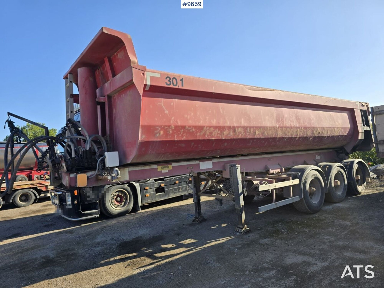 Tipper trailer Damm SE-42T - Самоскид напівпричіп: фото 1 Tipper trailer Damm SE-42T - Самоскид напівпричіп: фото 1