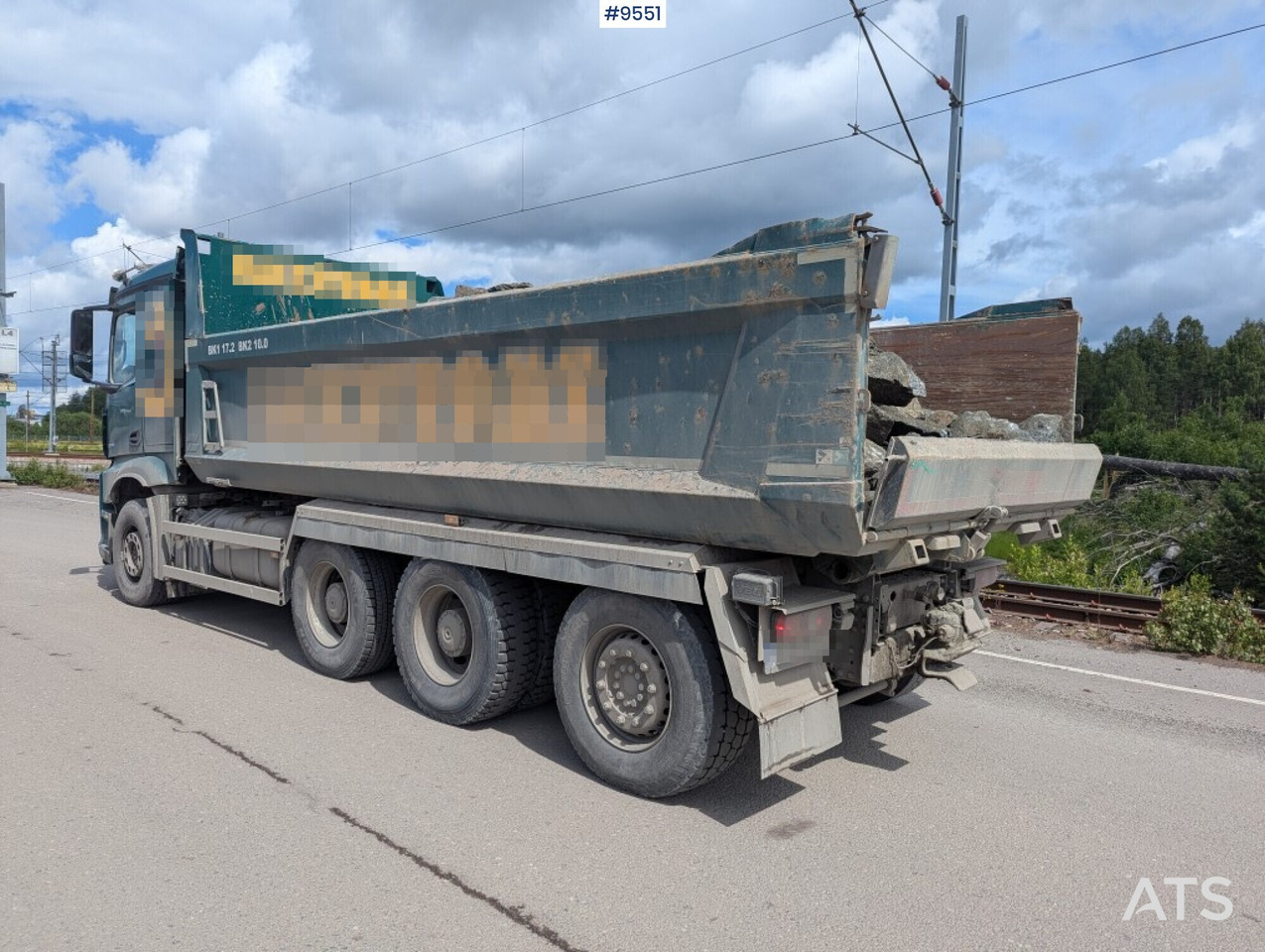 Tipper truck Mercedes Benz Arocs 3253 with Zetterberg flatbed - Самоскид вантажівка: фото 4 Tipper truck Mercedes Benz Arocs 3253 with Zetterberg flatbed - Самоскид вантажівка: фото 4