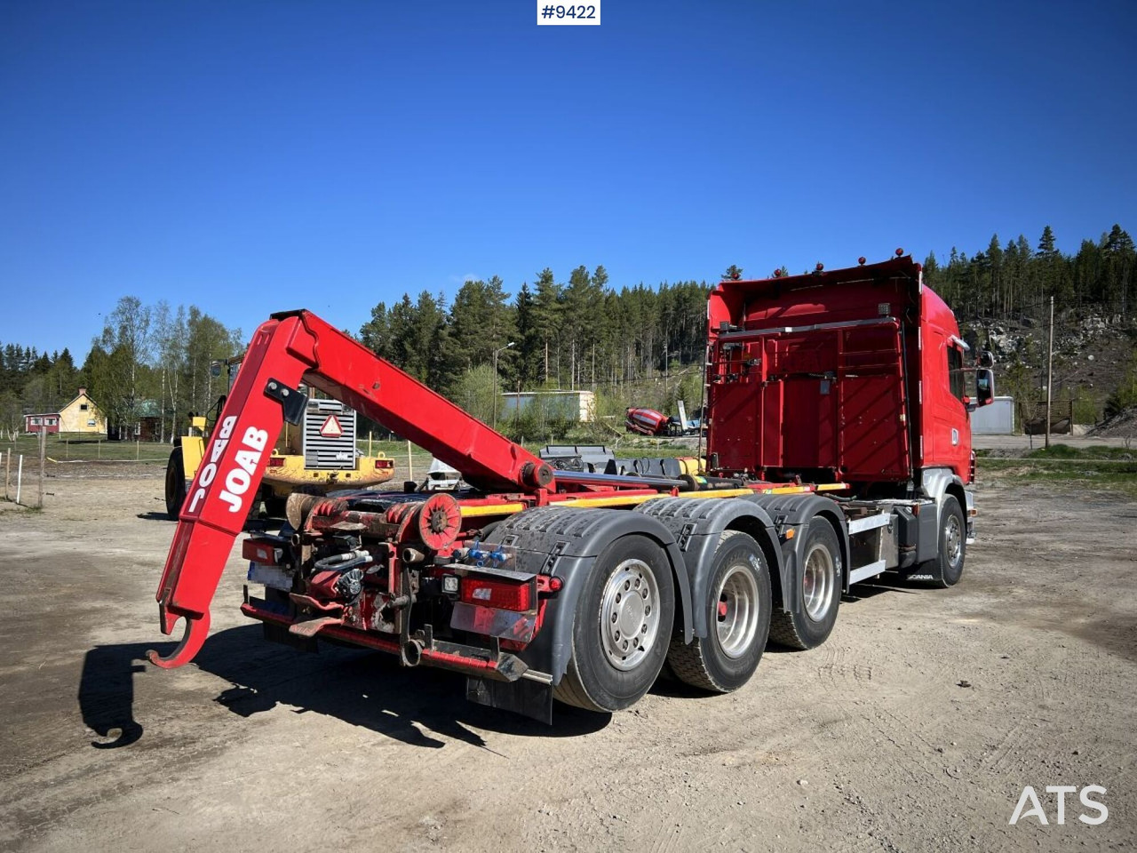 Tridem Hooklift Truck Scania G490 with plow brackets - Гаковий мультиліфт вантажівка: фото 3 Tridem Hooklift Truck Scania G490 with plow brackets - Гаковий мультиліфт вантажівка: фото 3