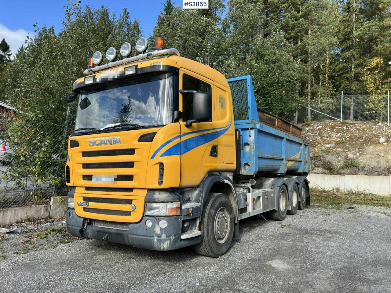 Tridem Truck Scania R500 with Trailer EURO 6 (SEE VIDEO) - Самоскид вантажівка: фото 1 Tridem Truck Scania R500 with Trailer EURO 6 (SEE VIDEO) - Самоскид вантажівка: фото 1