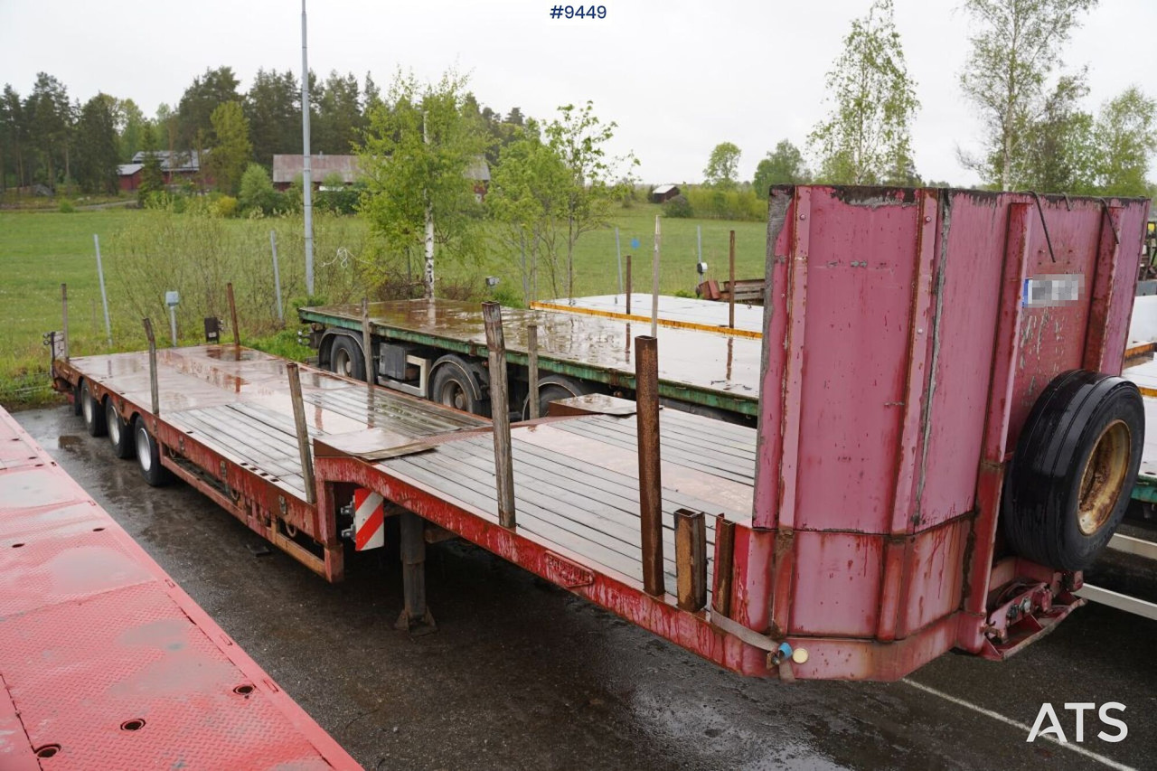 Trombon trailer BROSHUIS E-2190/27 - Низькорамна платформа причіп: фото 1 Trombon trailer BROSHUIS E-2190/27 - Низькорамна платформа причіп: фото 1