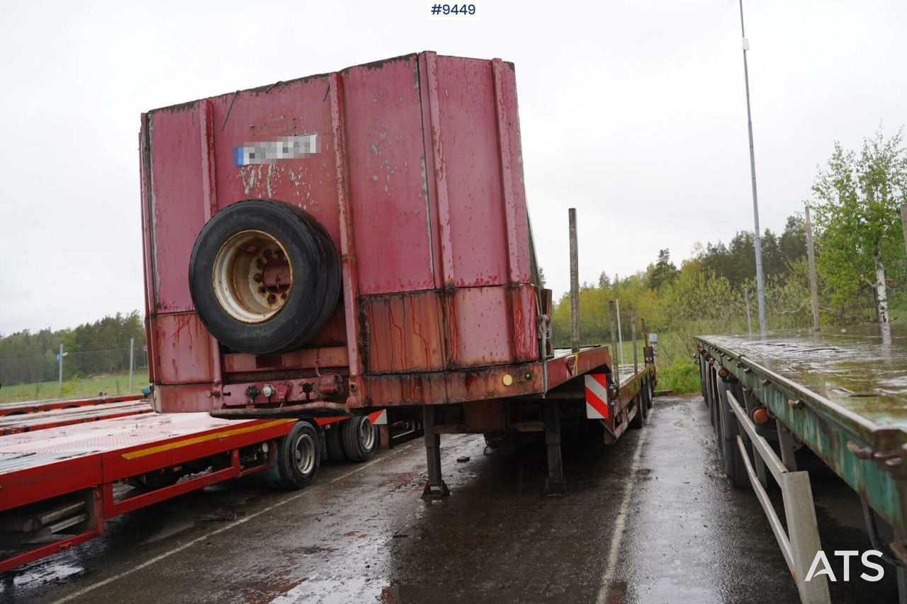 Trombon trailer BROSHUIS E-2190/27 - Низькорамна платформа причіп: фото 4 Trombon trailer BROSHUIS E-2190/27 - Низькорамна платформа причіп: фото 4