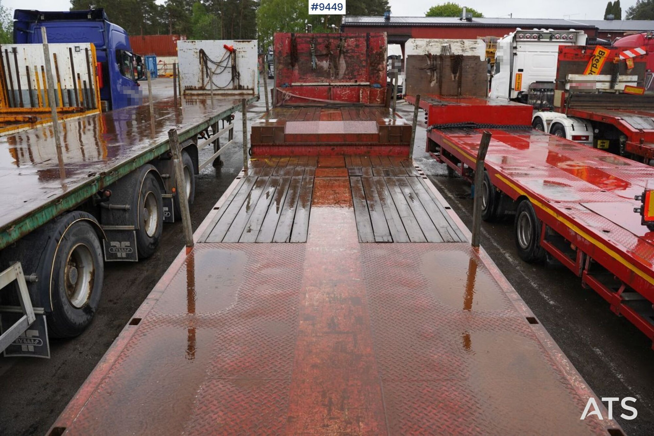 Trombon trailer BROSHUIS E-2190/27 - Низькорамна платформа причіп: фото 3 Trombon trailer BROSHUIS E-2190/27 - Низькорамна платформа причіп: фото 3