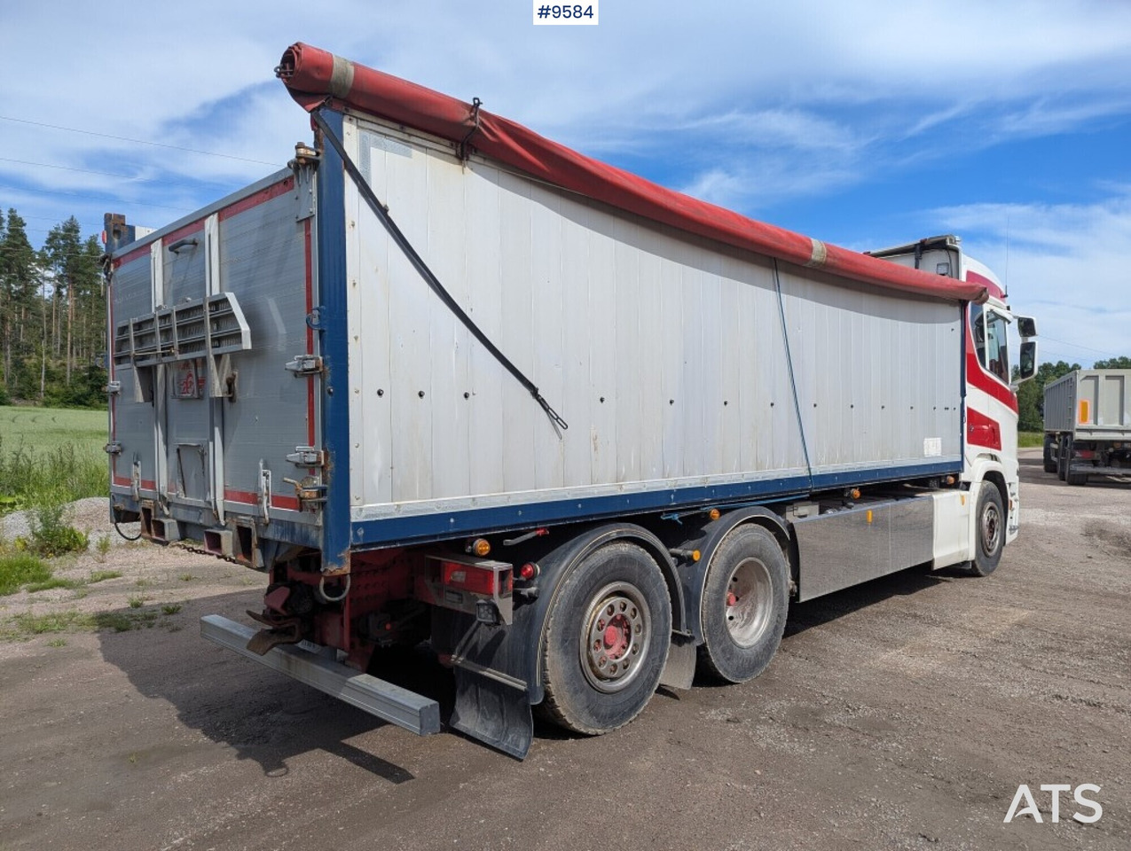 Truck / Grain truck Scania R580 6X2 - Вантажівка з закритим кузовом: фото 5 Truck / Grain truck Scania R580 6X2 - Вантажівка з закритим кузовом: фото 5