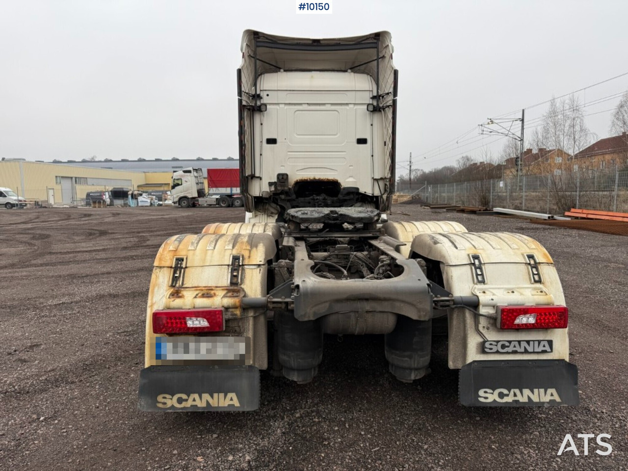 Tractor unit Scania R490 6x2 (VIDEO) - Тягач: фото 4 Tractor unit Scania R490 6x2 (VIDEO) - Тягач: фото 4