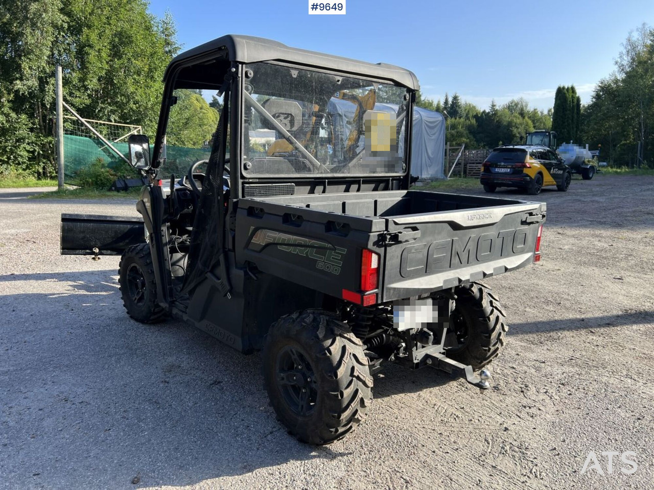 UTV CFMOTO UFORCE 600 with plow - Квадроцикл: фото 3 UTV CFMOTO UFORCE 600 with plow - Квадроцикл: фото 3