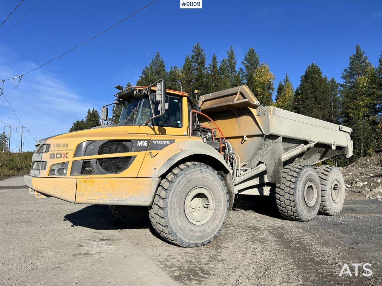 Volvo A40G dump truck - Шарнірний самоскид: фото 1 Volvo A40G dump truck - Шарнірний самоскид: фото 1