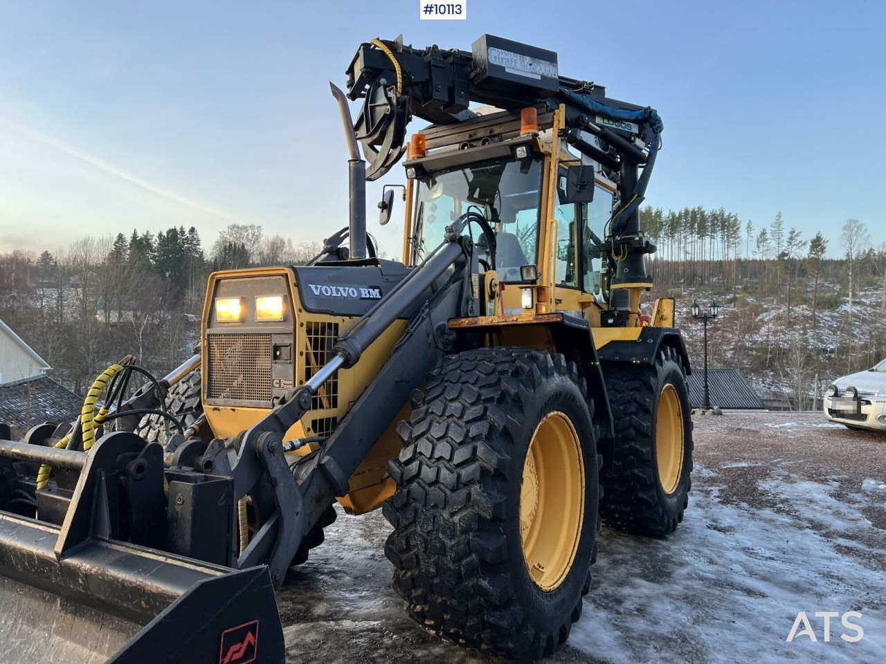 Екскаватор-навантажувач Volvo BM EL70C Line-equipped backhoe loader (VIDEO): фото 10 Екскаватор-навантажувач Volvo BM EL70C Line-equipped backhoe loader (VIDEO): фото 10
