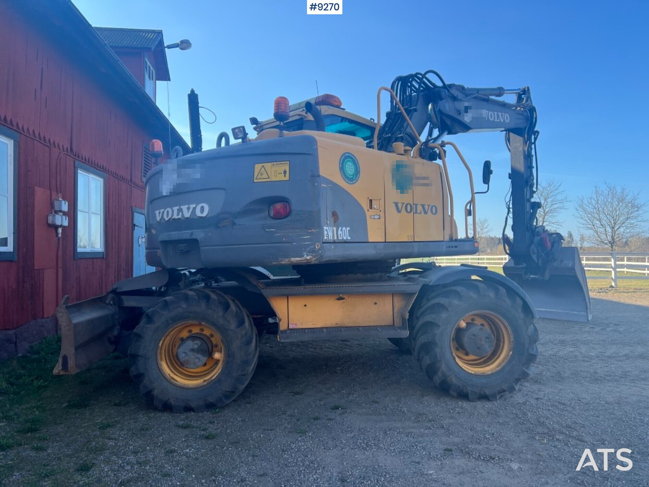 Volvo EW 160 C wheeled excavator (VIDEO) - Колісний екскаватор: фото 2 Volvo EW 160 C wheeled excavator (VIDEO) - Колісний екскаватор: фото 2