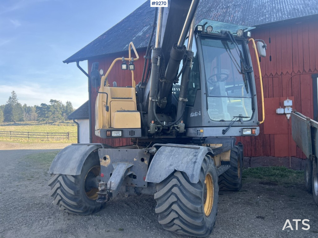 Volvo EW 160 C wheeled excavator (VIDEO) - Колісний екскаватор: фото 3 Volvo EW 160 C wheeled excavator (VIDEO) - Колісний екскаватор: фото 3